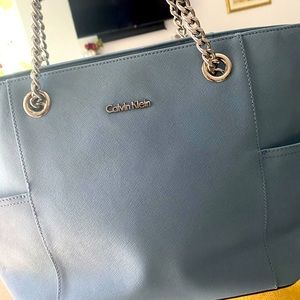 Calvin Klein blue purse